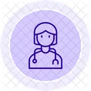 Medical Professionals Line Icon Icon