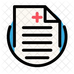 Medical recipe  Icon