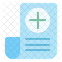 Health Document Report Paper Icon