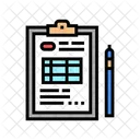 Medical Report Prescription Healthcare Icon