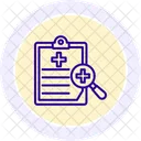 Medical Research Line Icon Icon