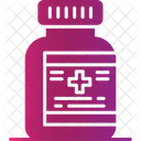 Medication Bottle Drug Icon