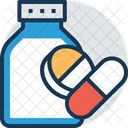 Medications Pills Bottle Icon