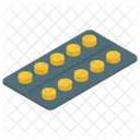 Medicine Strip Medication Pills Icon