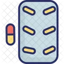 Capsule Medical Treatment Medication Icon