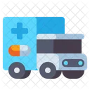 Medicines Delivery Safe Illness Icon