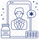 Aplicativo Medico Aplicativo De Saude Medico Movel Ícone