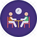 Meeting Time Business Meeting Meeting Icon