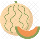 Melon Fruta Postre Icono