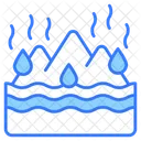 Melting Melt Glaciers Icon