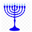 Menorah Jewish Hanukkah アイコン