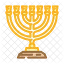 Menorah Jewish Judaism Icône