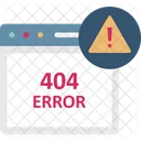 Mensagem De Erro 404 404 Nao Encontrado Http 404 Ícone