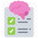 Mental Checklist  Icon