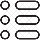 Menu Bar Menu List Icon