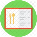 Menu Card Food Icon