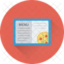 Menu Card Food Icon