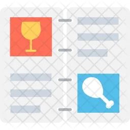 Menu Card  Icon