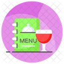 Menu Card Food Icon