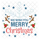 Merry Christmas Happy Christmas Christmas Logo Icon