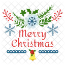 Merry Christmas Happy Christmas Christmas Logo Icon