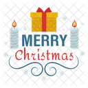 Merry Christmas Happy Christmas Christmas Logo Icon