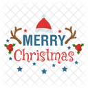 Merry Christmas Happy Christmas Christmas Logo Icon