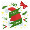 Merry Christmas Happy Christmas Christmas Logo Icon