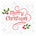 Merry Christmas Happy Christmas Christmas Logo Icon