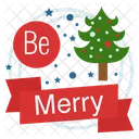 Merry Christmas Happy Christmas Christmas Logo Icon