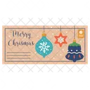 Merry Christmas Invitation  Icon