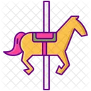 Merry Go Round House Corousel Spining Corousel Icon