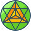 Metatron Cube Shape Icon