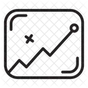 Metaverse Graph Graph Stats Icon