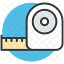 Meter Measuring Tape Icon