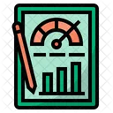 Metrics Chart Graph アイコン