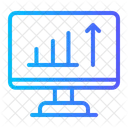 Metrics Computer Bar Chart アイコン