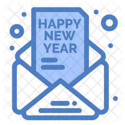 Mew Year Invitation  Icon