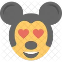 Mickey Mouse Emoji Icon