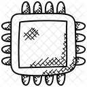 Microprocessor Microchip Circuit Icon