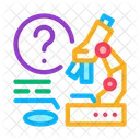 Microscope Researcher Laboratory Icon