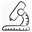 Maquina De Lupa Microscopio Lupa De Laboratorio Ícone