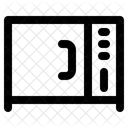 Microwave Appliance Electronic Icon