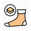 Middle Warm Sock Icon