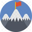 Destination Flag Milestone Icon