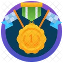 Military Badge Medal Gold Medal Icon