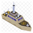 Military Boat  Icon