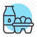 Milk Egg Protein Icon