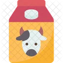 Milk Dairy Cow Icon