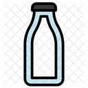 Cafe Milk Glass Milk Bottle Icon